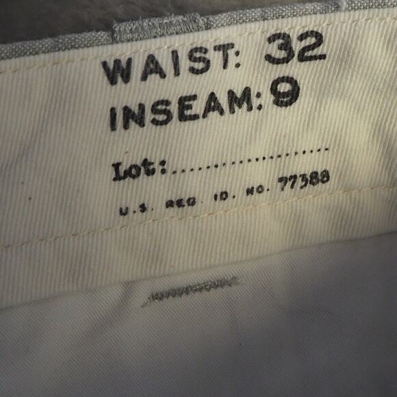 J. Crew Stanton Men's Shorts Size 32 Waist and 9 Inseam Baird McNutt Irish Linen - Picture 3 of 6